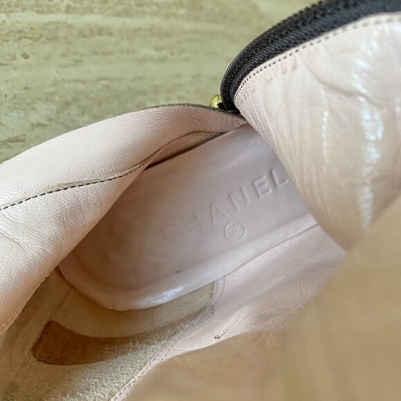 Vintage Chanel Knee High Boots - Picture 10 of 10